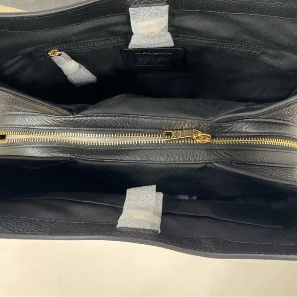 Coach Black Leather Hobo Bag - Picture 10 of 13